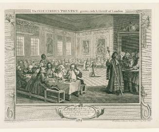 The Industrious Prentice grown rich, & Sheriff of London (from Industry and Idleness)