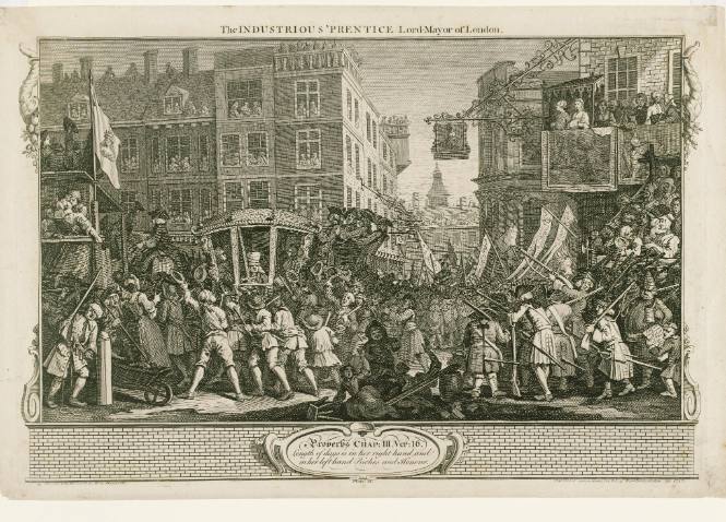 The Industrious Prentice Lord-Mayor of London (from Industry and Idleness)