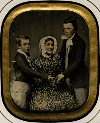 William and Robert Bunn and Granny, Grandma's Admonition