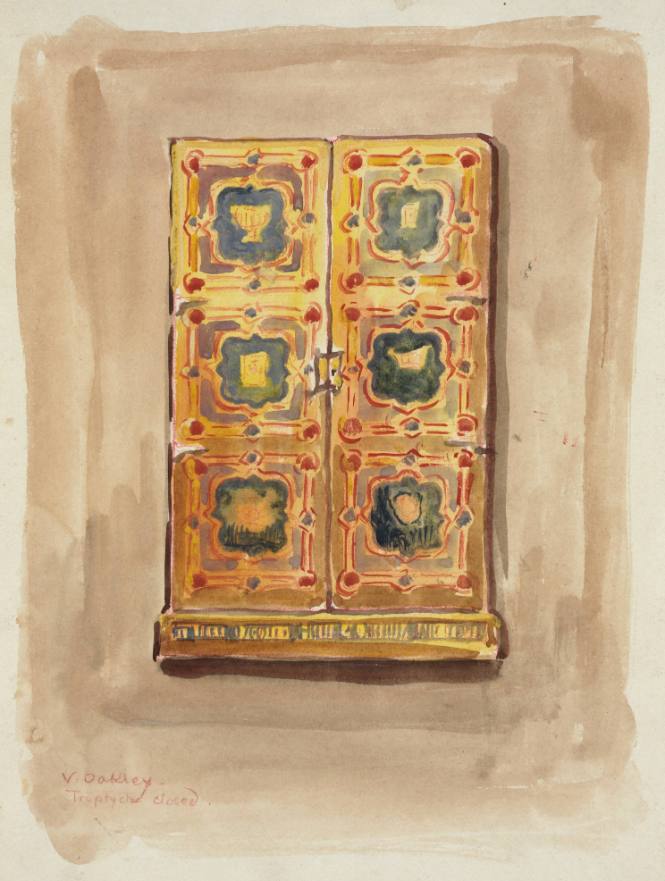 Sketch -Triptych Closed