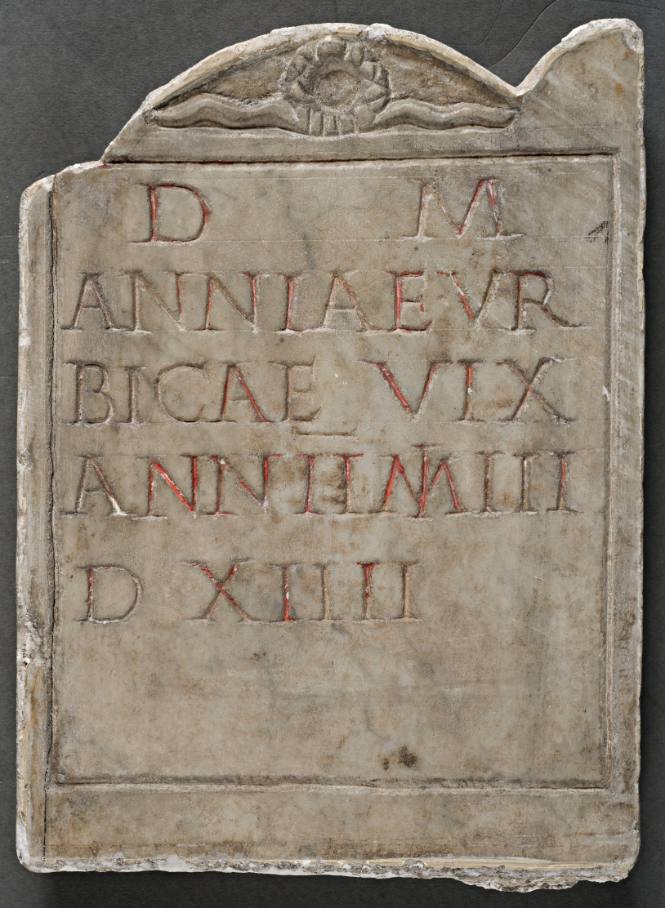 Plaque from the tomb of Annia Urbica