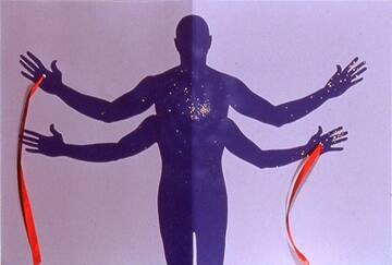 The Embrace (cover print), from Exit Art portfolio, 1999: Exit 99
