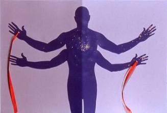 The Embrace (cover print), from Exit Art portfolio, 1999: Exit 99