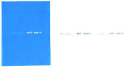 again and again, from Exit Art portfolio, 2001: TWO O O ONE