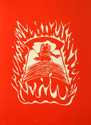 Burning Desire, from Exit Art portfolio, 2010: Ecstasy
