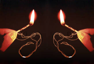 Faith (cover print), from Exit Art portfolio, 2003: IN THE YEAR OF THREE