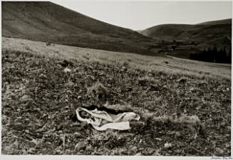 Untitled (Bedouin baby in the desert)