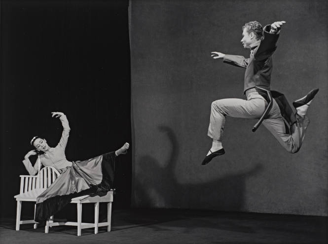 Martha Graham with Merce Cunningham; Letter to the World ("Dear March Come In")