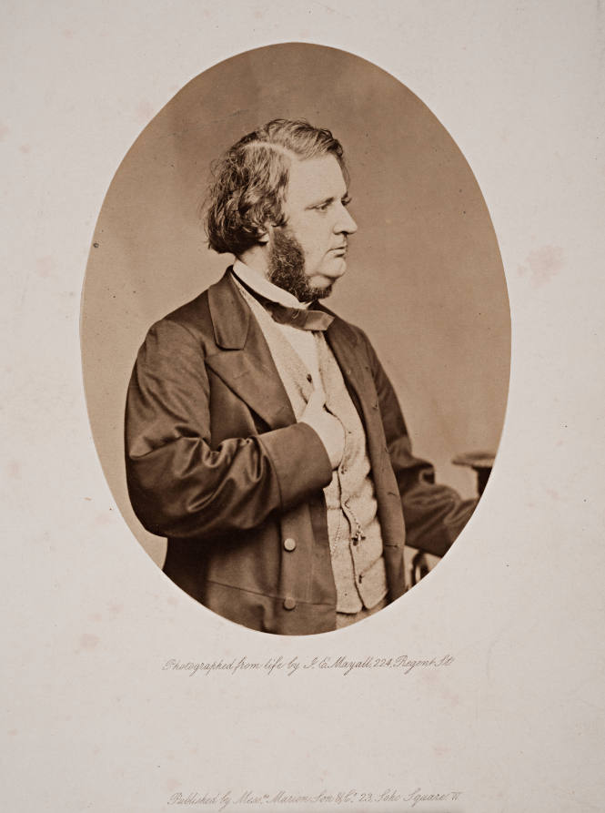 Portrait of the Victorian Painter Edward Matthew Ward
