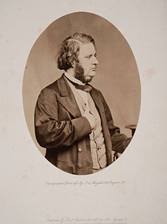 Portrait of the Victorian Painter Edward Matthew Ward