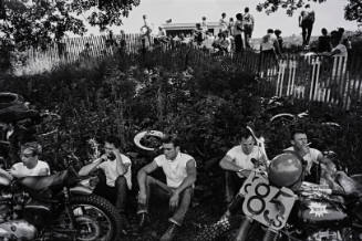 Racers, McHenry, Illinois, from "The Bikeriders" series