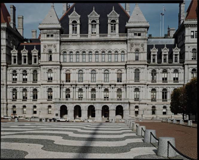 South Facade from Empire State Plaza, State Capitol, Albany, New York
