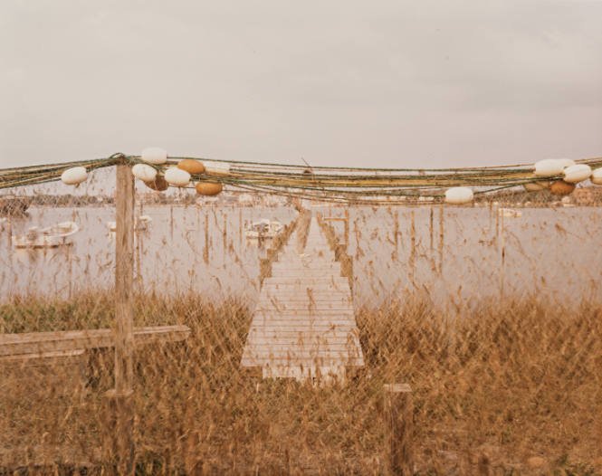 Pier, Fence, Ocracoke, North Carolina 
