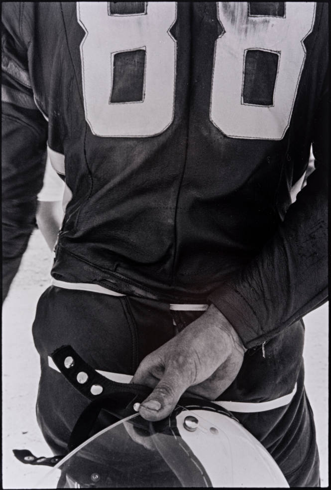 Torello Tachhi's Back, Loudon, New Hampshire, from "The Bikeriders" series