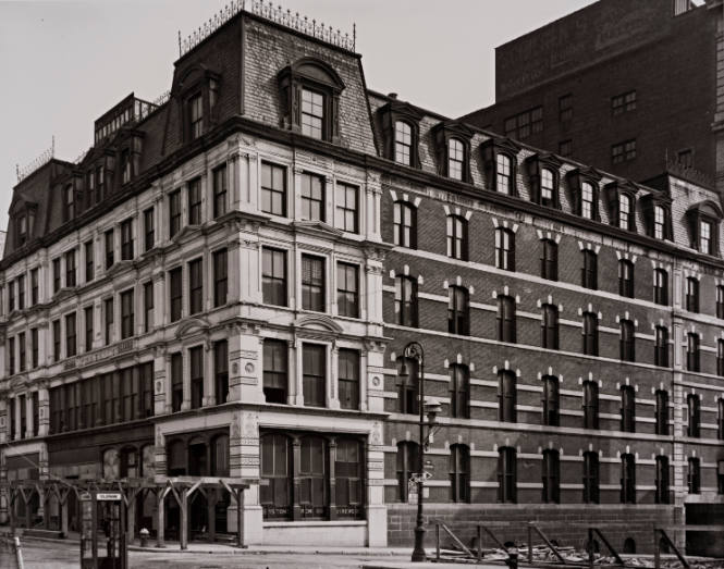 The St. George Building Stood at the Northwest Corner of Beekman and Cliff Streets, from "The Destruction of Lower Manhattan" series
