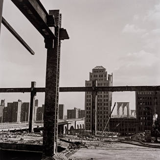 100 Gold Street Seen from the Remains of the Tribune Building, from "The Destruction of Lower Manhattan" series