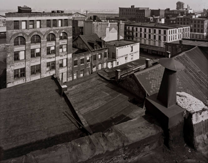 View West from a Washington Street Rooftop, from "The Destruction of Lower Manhattan" series