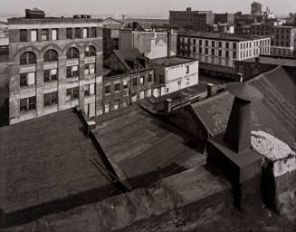 View West from a Washington Street Rooftop, from "The Destruction of Lower Manhattan" series