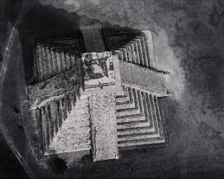 Castillo from the Perpendicular, Chichen Itza, Yucatan, Mexico