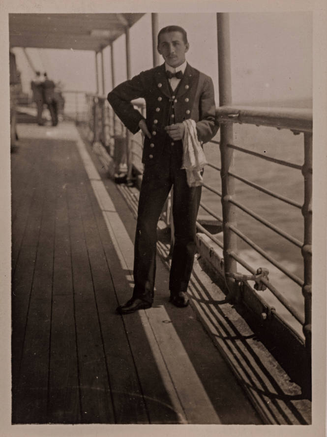 Boat Steward with Towel