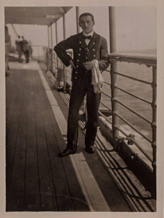 Boat Steward with Towel