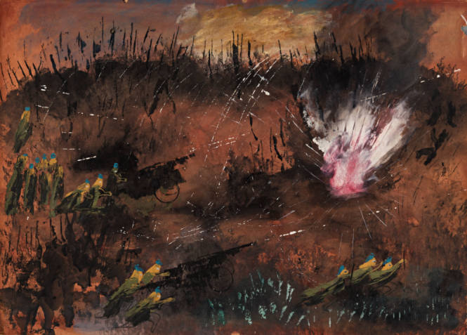 Time Roars from the Throats of Cannons