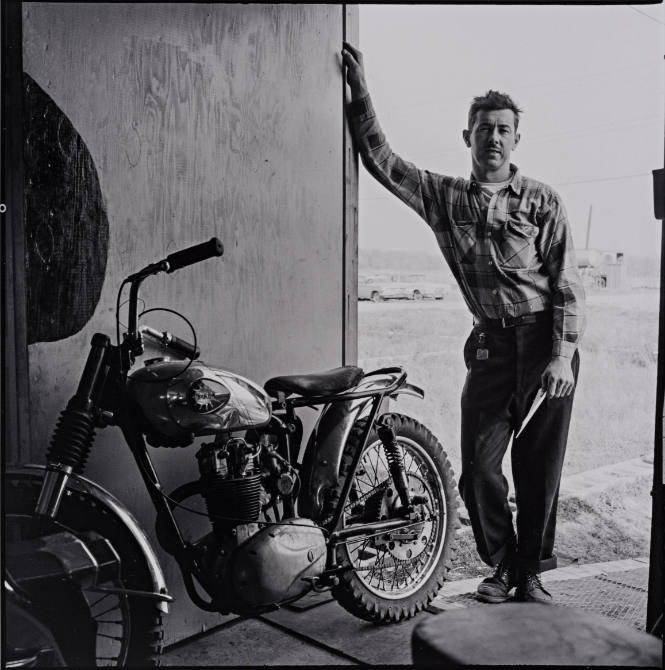 Johnny Goodpaster, Hobart, Indiana, from "The Bikeriders" series