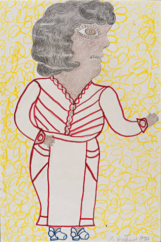 Standing Woman with Raised Arm