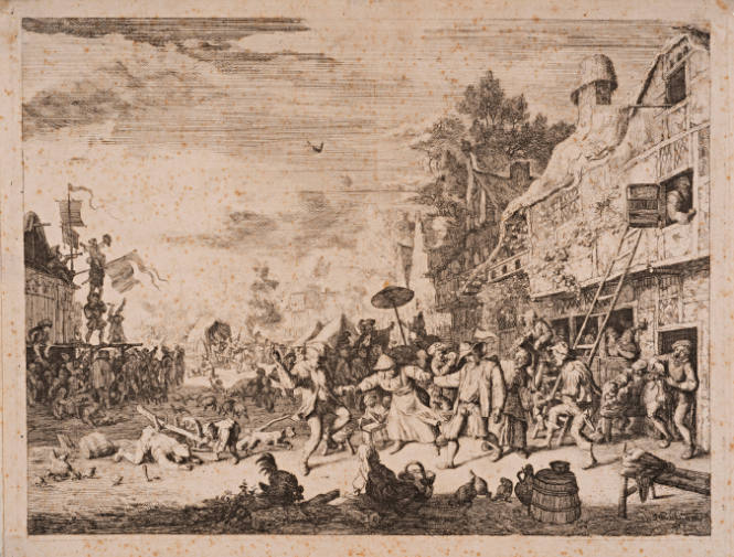 The Large Village Fair (counter-proof)