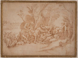 Jupiter Suckled by the Goat of Amalthea