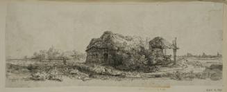 Cottage and Hay Barn, 1641 (reverse image)