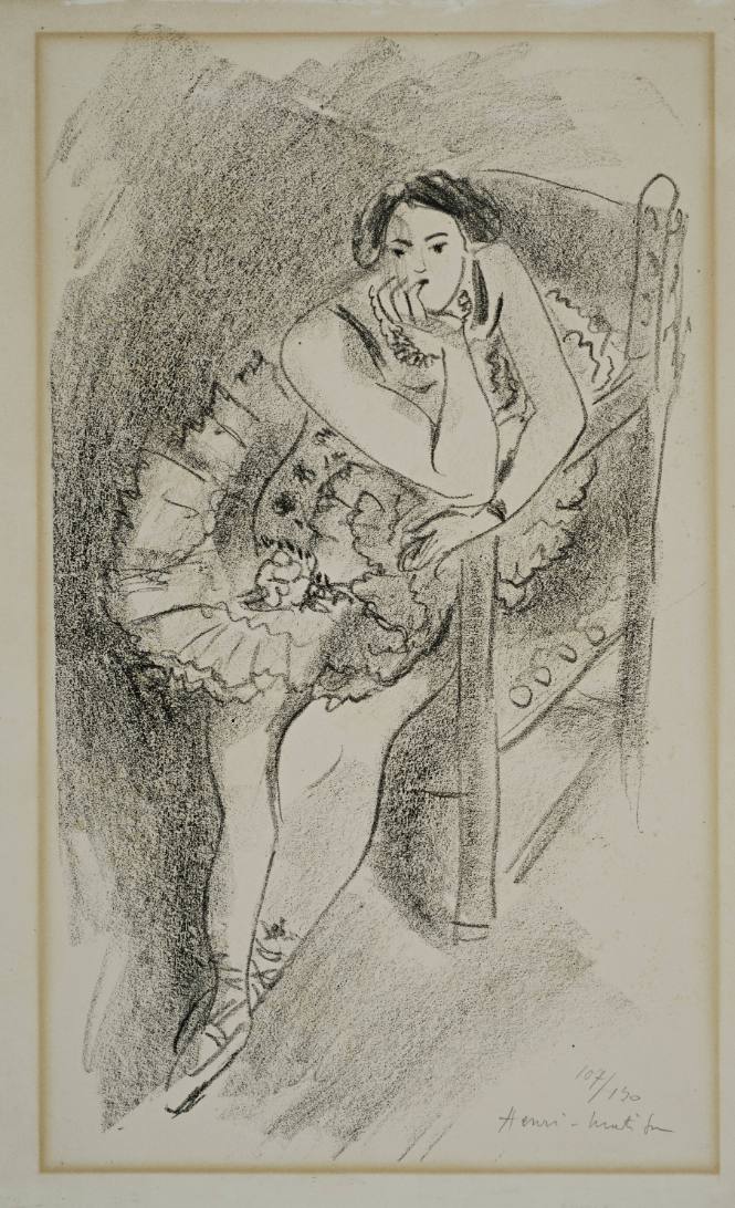 Seated Ballerina, from the series Dix danseuses (Ten Dancers), published 1927