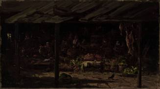 Market Scene in New York