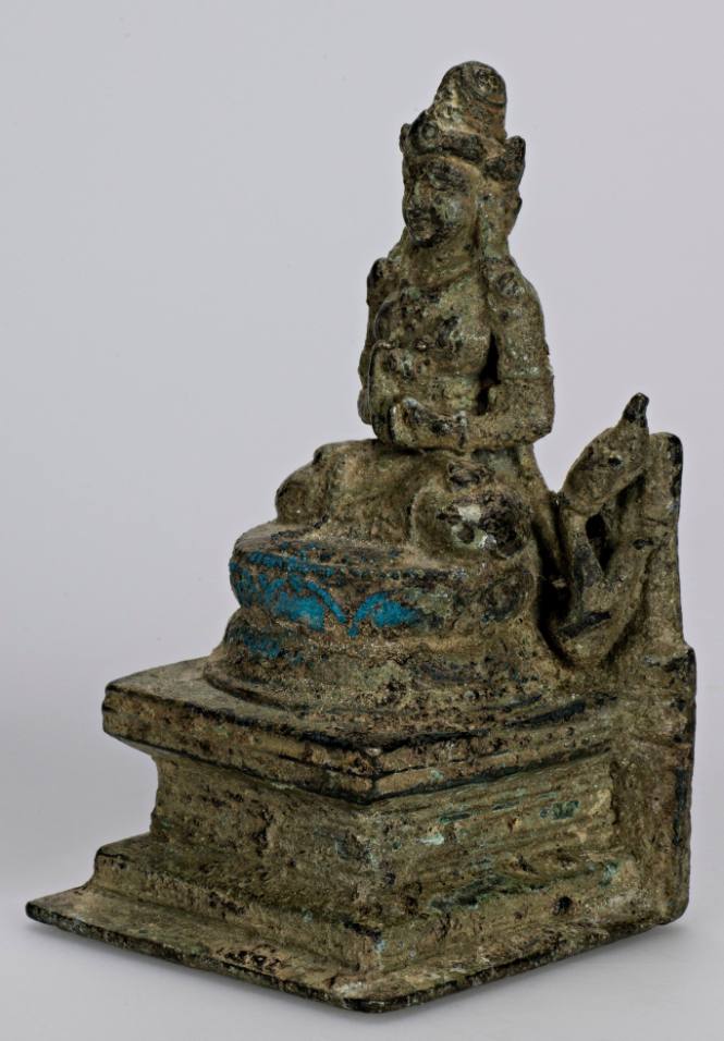 Seated Female Deity