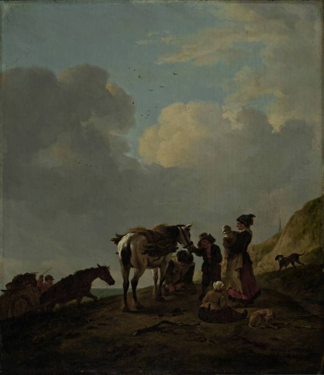 Figures on a Beach