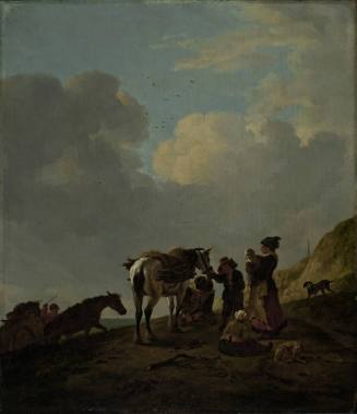 Figures on a Beach