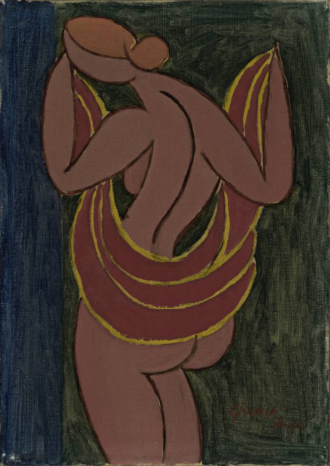 Untitled (Figure in the style of Matisse)