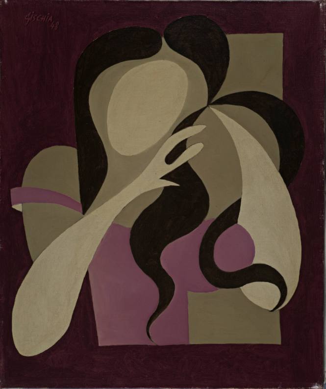 Untitled (Woman with long hair)