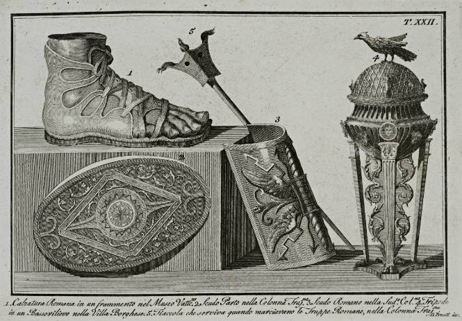Nuova Raccolta rappresentante I Costumi Religioso, Civili, e Militari degli Antichi Egiziani, Etruschi, Greci, e Romani
