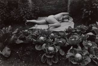 Woman in Cabbage Garden