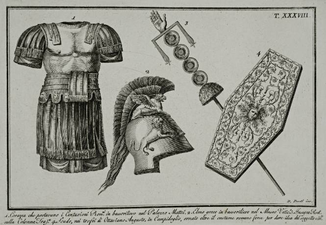 Nuova Raccolta rappresentante I Costumi Religioso, Civili, e Militari degli Antichi Egiziani, Etruschi, Greci, e Romani