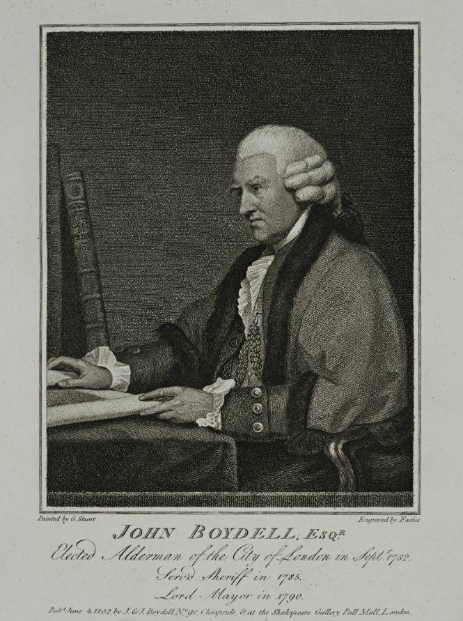 Folio of plates of Boydell's Shakespeare Gallery