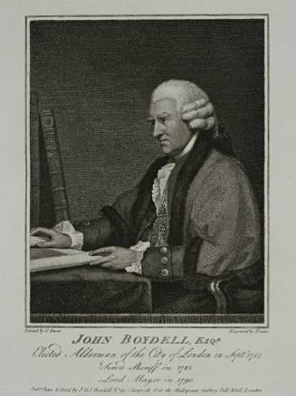 Folio of plates of Boydell's Shakespeare Gallery