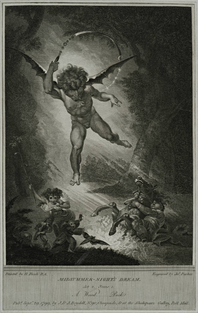 Folio of plates of Boydell's Shakespeare Gallery
