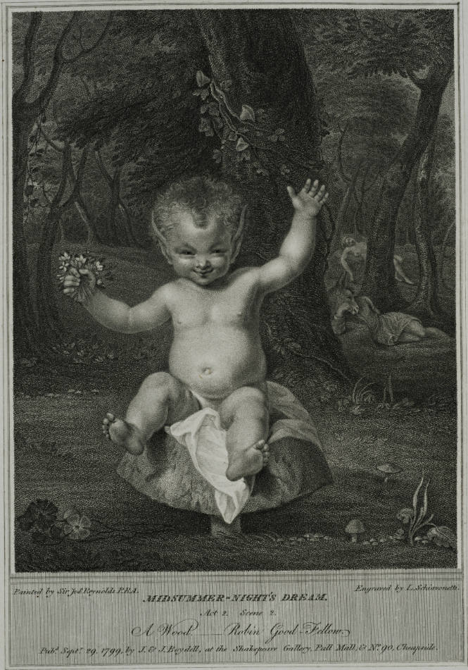 Folio of plates of Boydell's Shakespeare Gallery