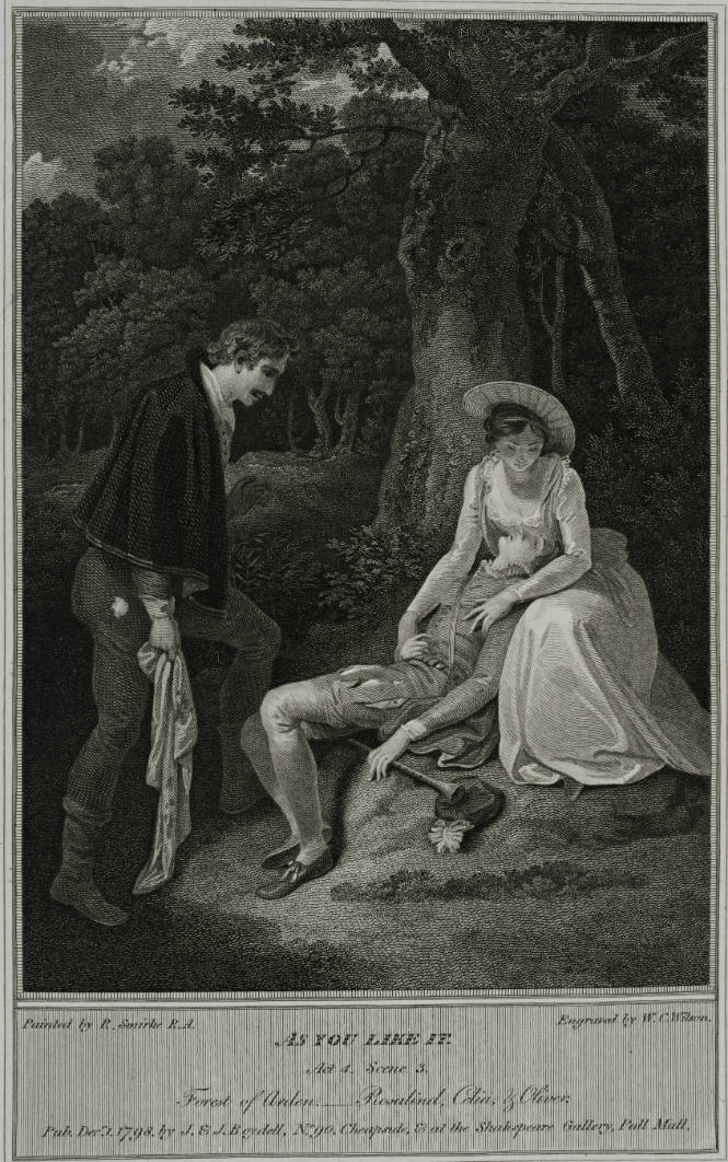 Folio of plates of Boydell's Shakespeare Gallery