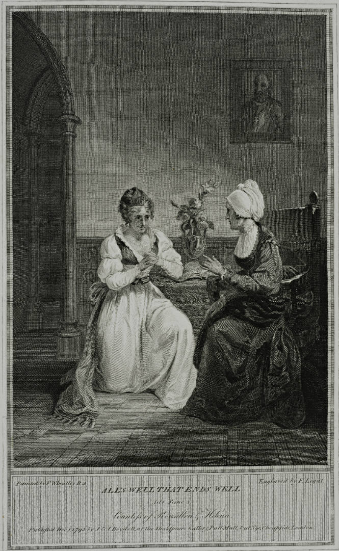 Folio of plates of Boydell's Shakespeare Gallery