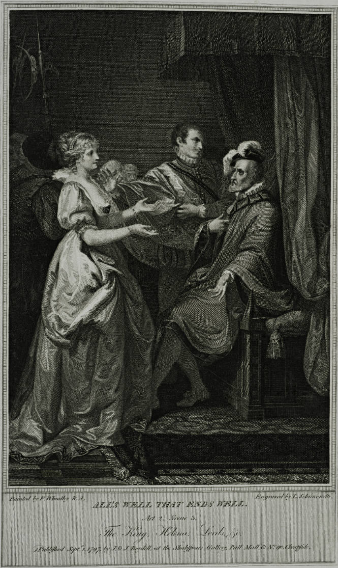 Folio of plates of Boydell's Shakespeare Gallery