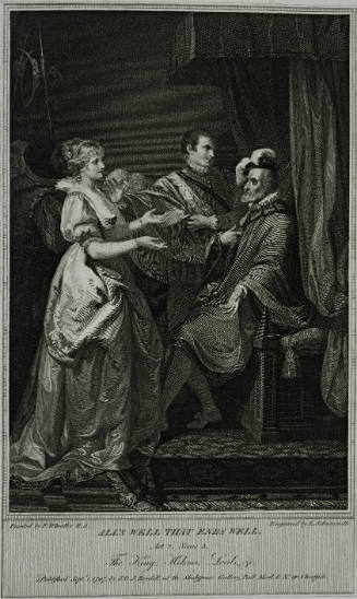 Folio of plates of Boydell's Shakespeare Gallery