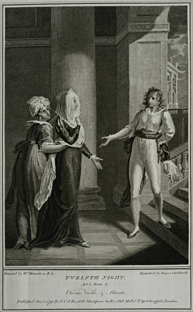 Folio of plates of Boydell's Shakespeare Gallery
